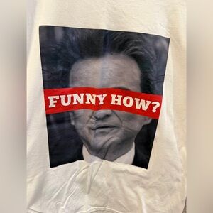 White Goodfellas Tee with Red Accent